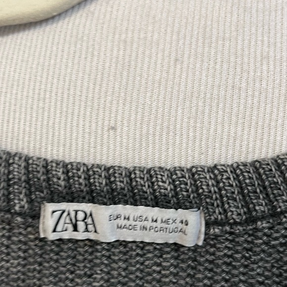 NWT- Zara washed effect knit tank top-M - Picture 3 of 4